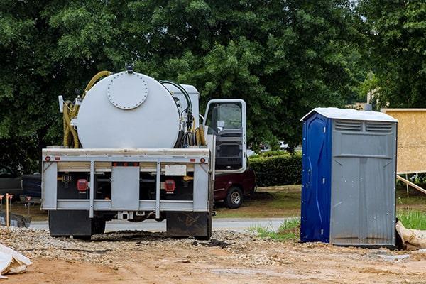 Burlington Porta Potty Rental workers